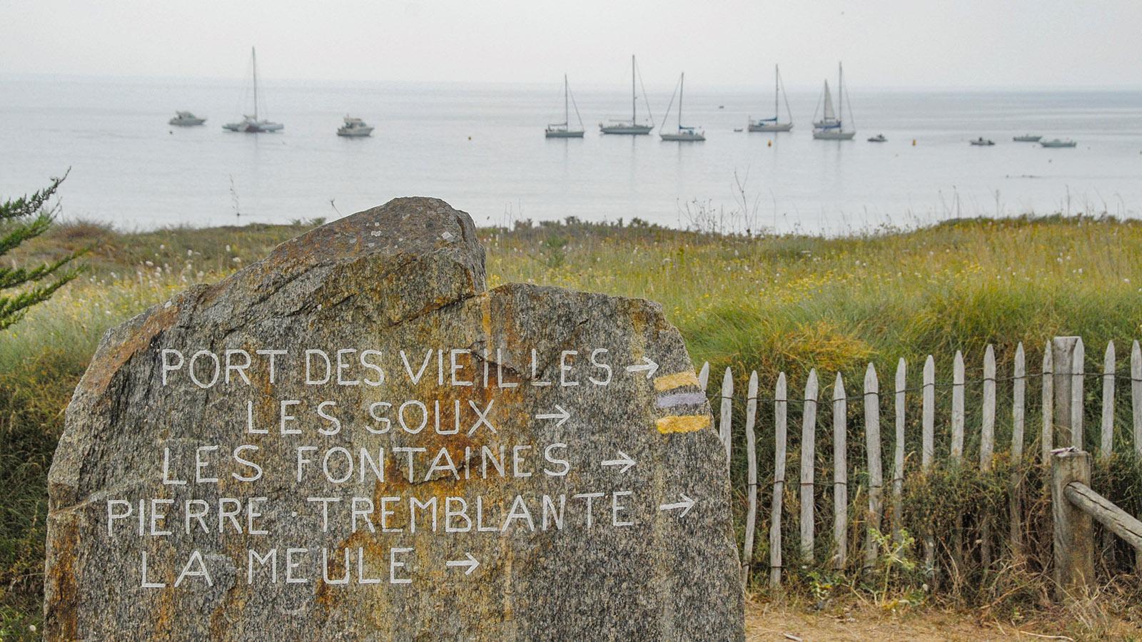 Île d'Yeu: Côte Sauvage: Plage des Vieilles. Foto: Hilke Maunder
