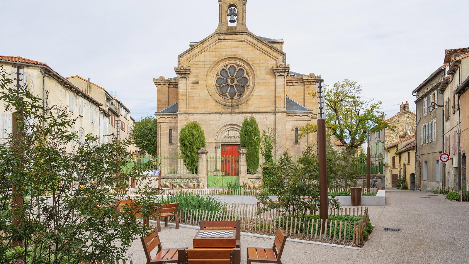 Die <em>église Saint François</em> am Boulevard de l'Ayrolle. Foto: Hilke Maunder