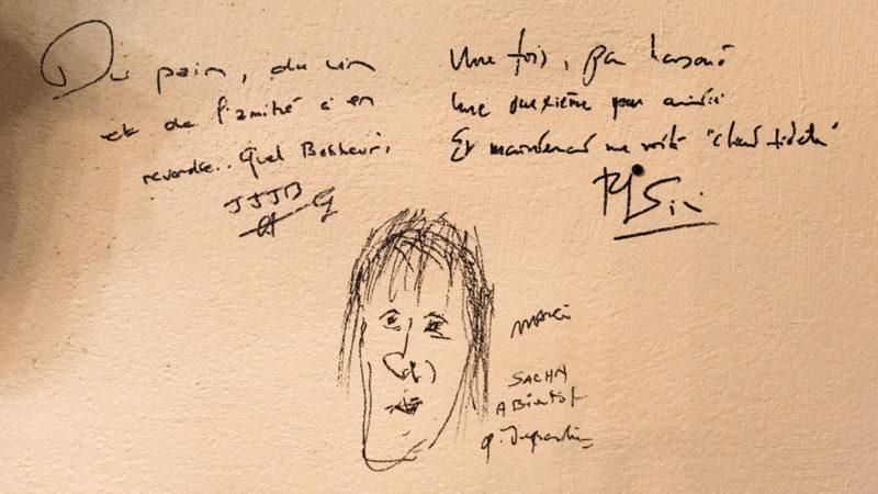 Gérard Depardieu ist Stammgast bei Sihem und Sacha von La Marmotte. Foto: Hilke Maunder