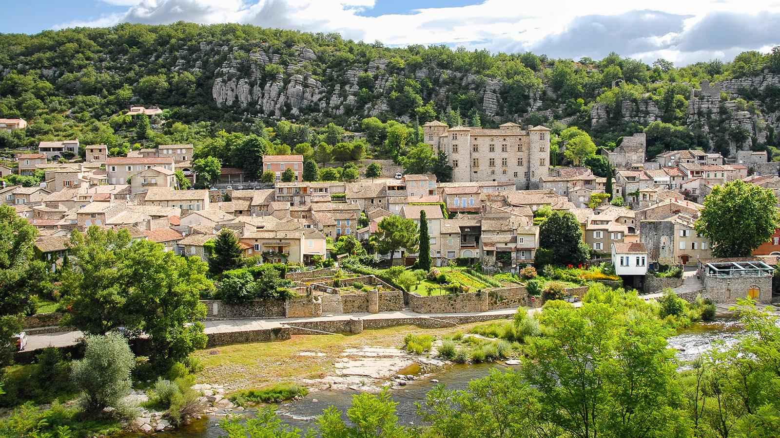 Vogüé an der Ardèche. Foto: Hilke Maunder