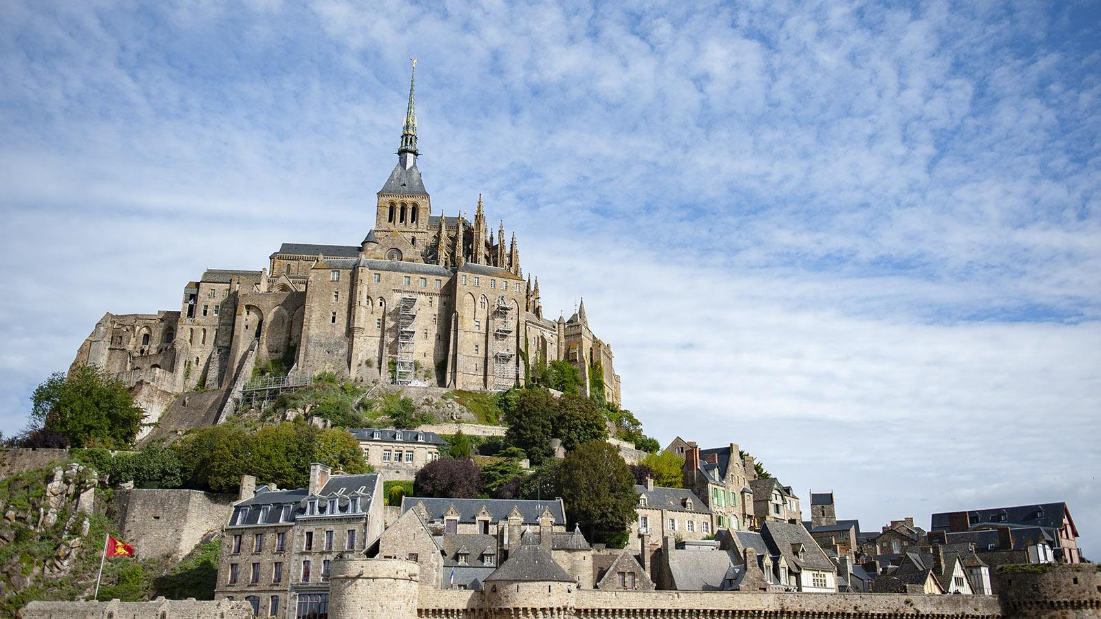 Die Abtei des Mont-Saint-Michel. Foto: Hilke Maunder
