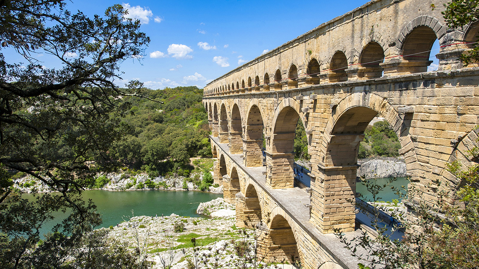 Meisterbau ohne Mörtel: der Pont du Gard. Foto: Hilke Maunder