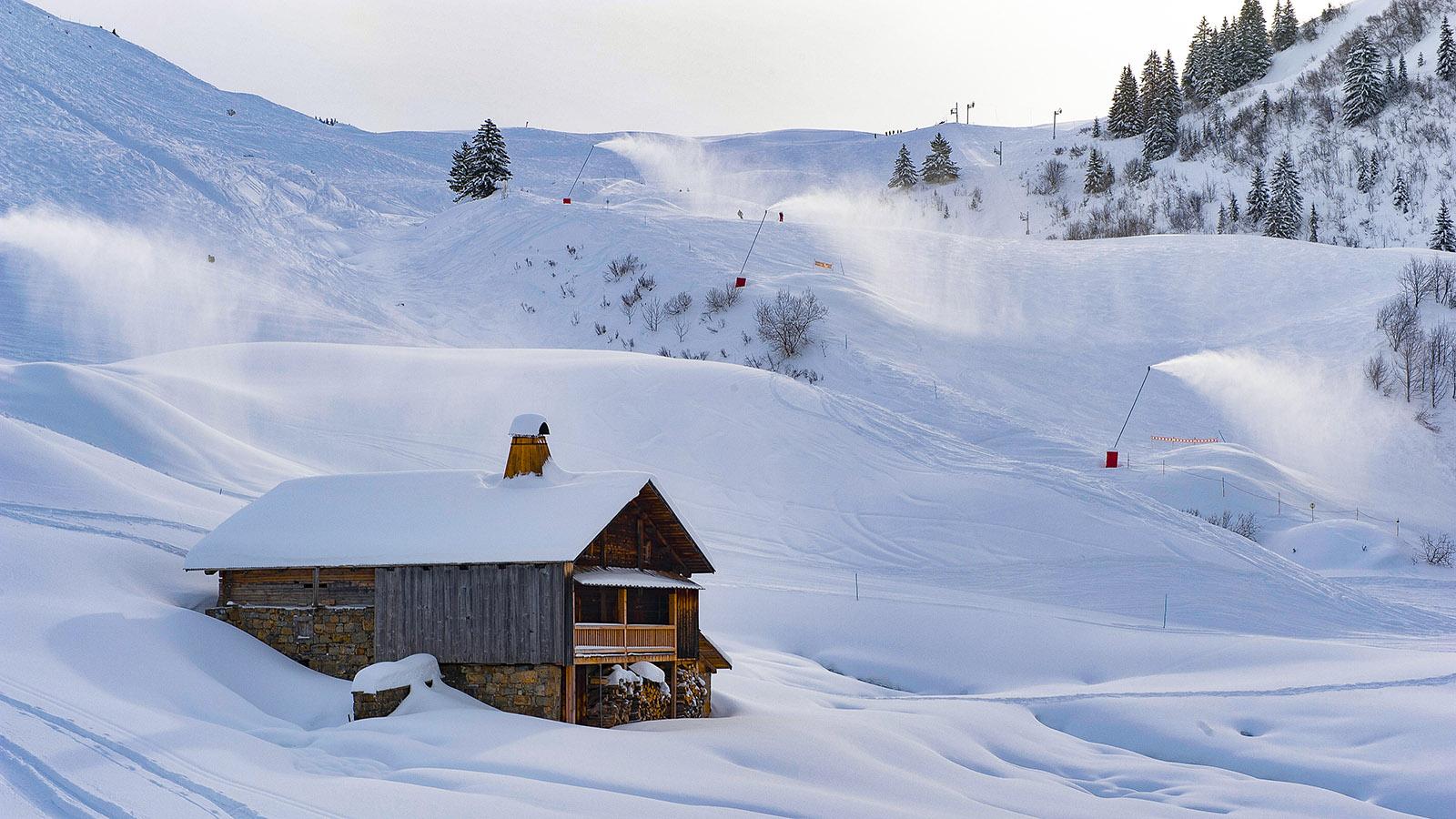 Le Grand-Bornand, Skigebiet. Foto: Hilke Maunder