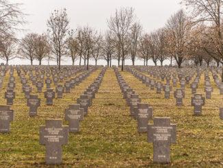 Der deutsche Soldatenfriedhof von Maissemy mit den Gefallenen des 1. Weltkrieges. Foto: Hilke Maunder