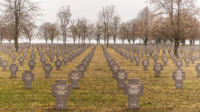 Der deutsche Soldatenfriedhof von Maissemy mit den Gefallenen des 1. Weltkrieges. Foto: Hilke Maunder