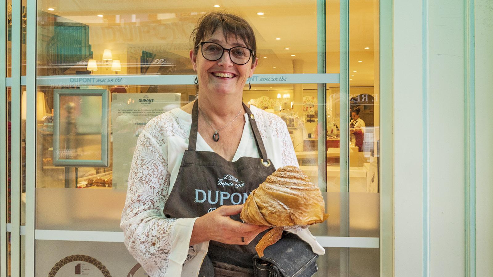 Der Meisterbäcker Dupont erfand in Cabourg die Brioche Feuilletée: luftig, buttrig, köstlich! Foto: Hilke Maunder
