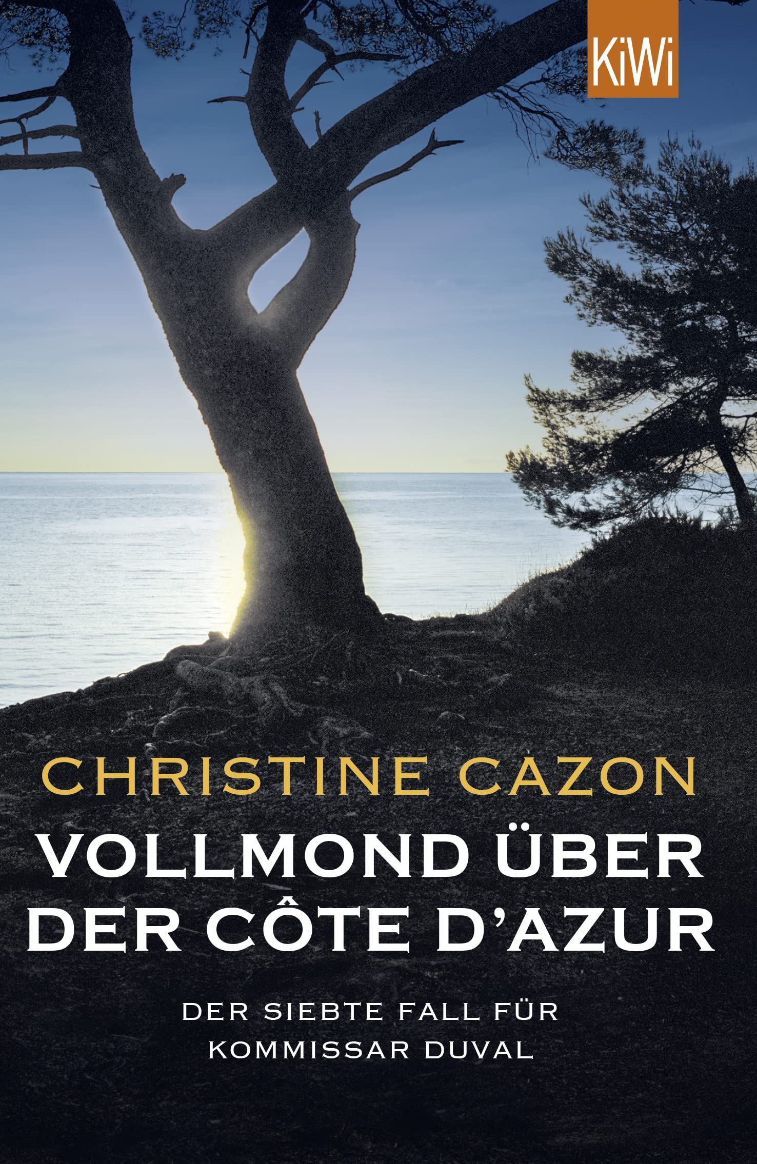 Christine Cazon, Vollmond über der Côte d'Azur