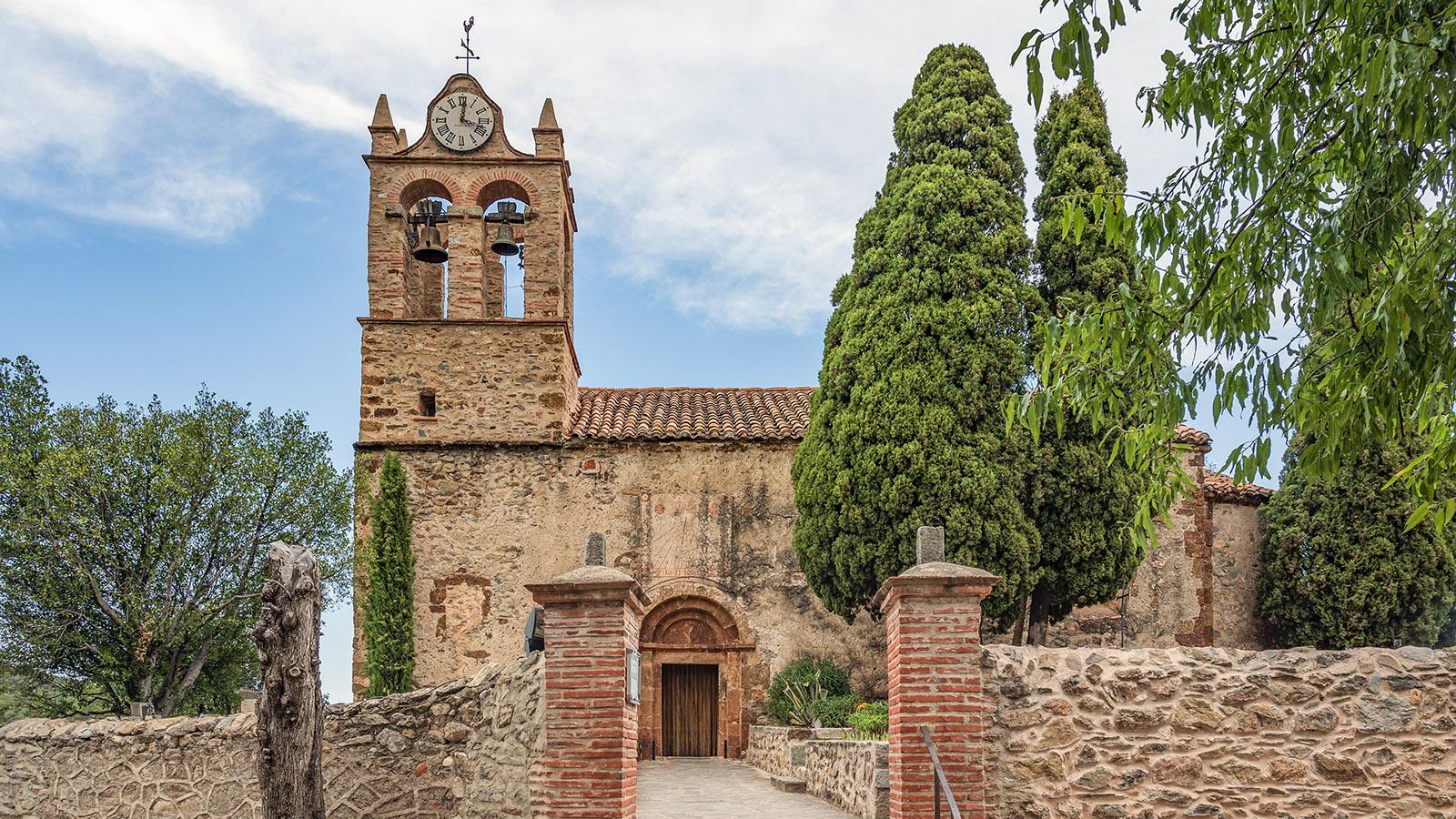 Die Ortskirche von Castelnou. Foto: Hilke Maunder