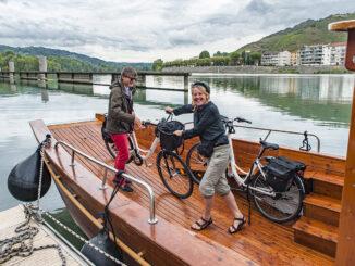 Boat & Bike auf der Rhône. Foto: Hilke Maunder