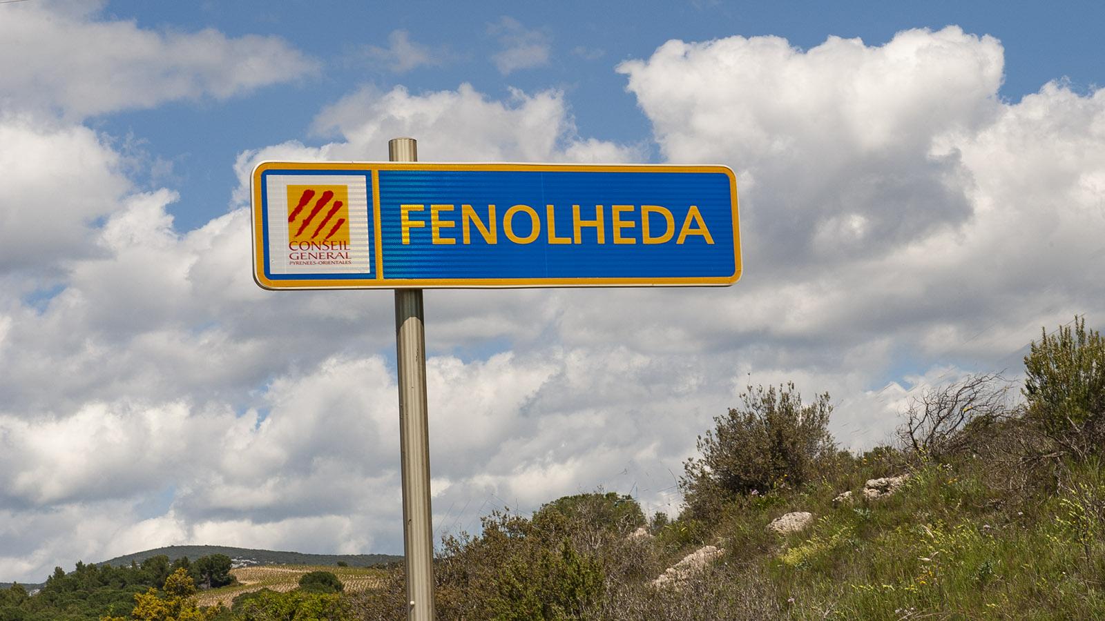Fenouilledes: Hinter Estagel beginnt der Fenouillèdes (Fenolheda). Foto: Hilke Maunder