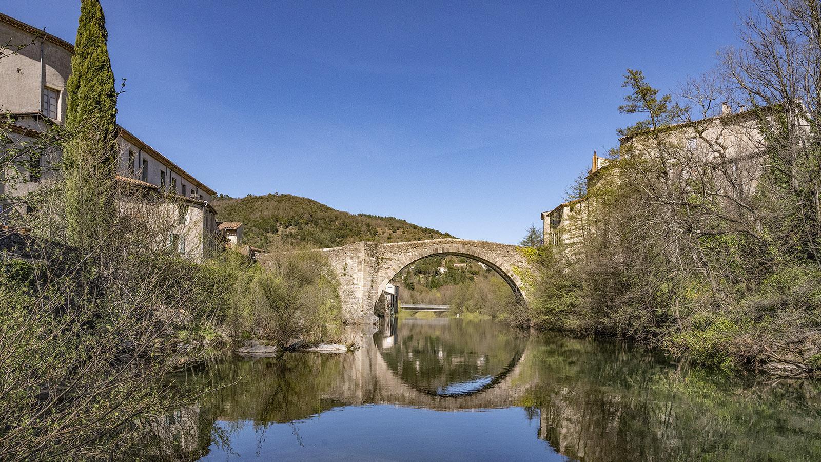 Die alte Bogenbrücke von Le Vigan. Foto: Hilke Maunder