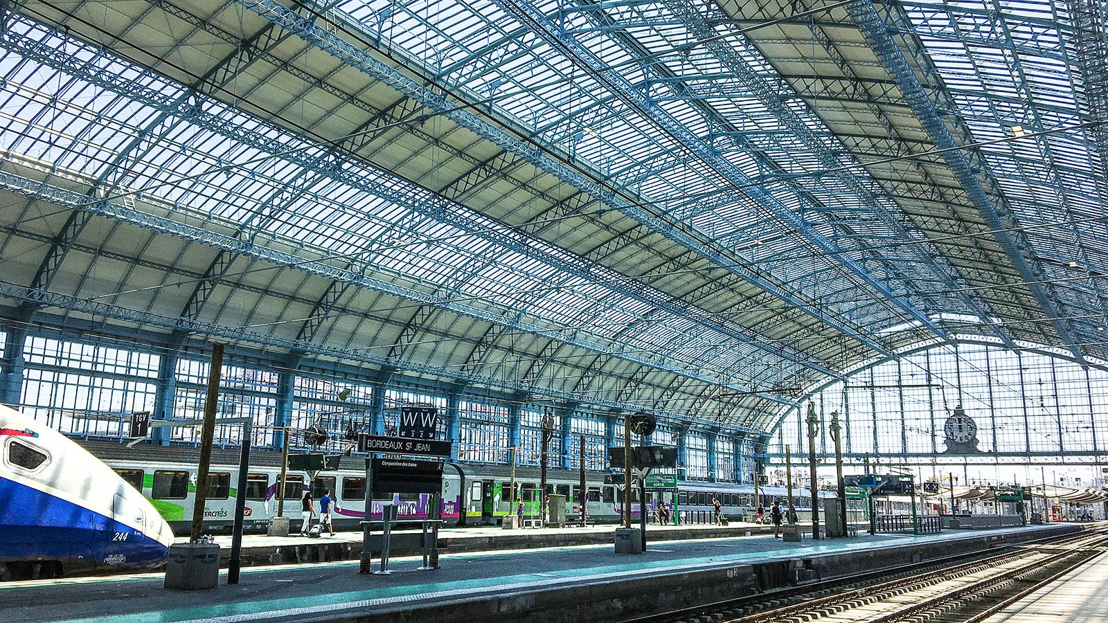 Bordeaux: die Gare Saint-Jean. Foto: Hilke Maunder