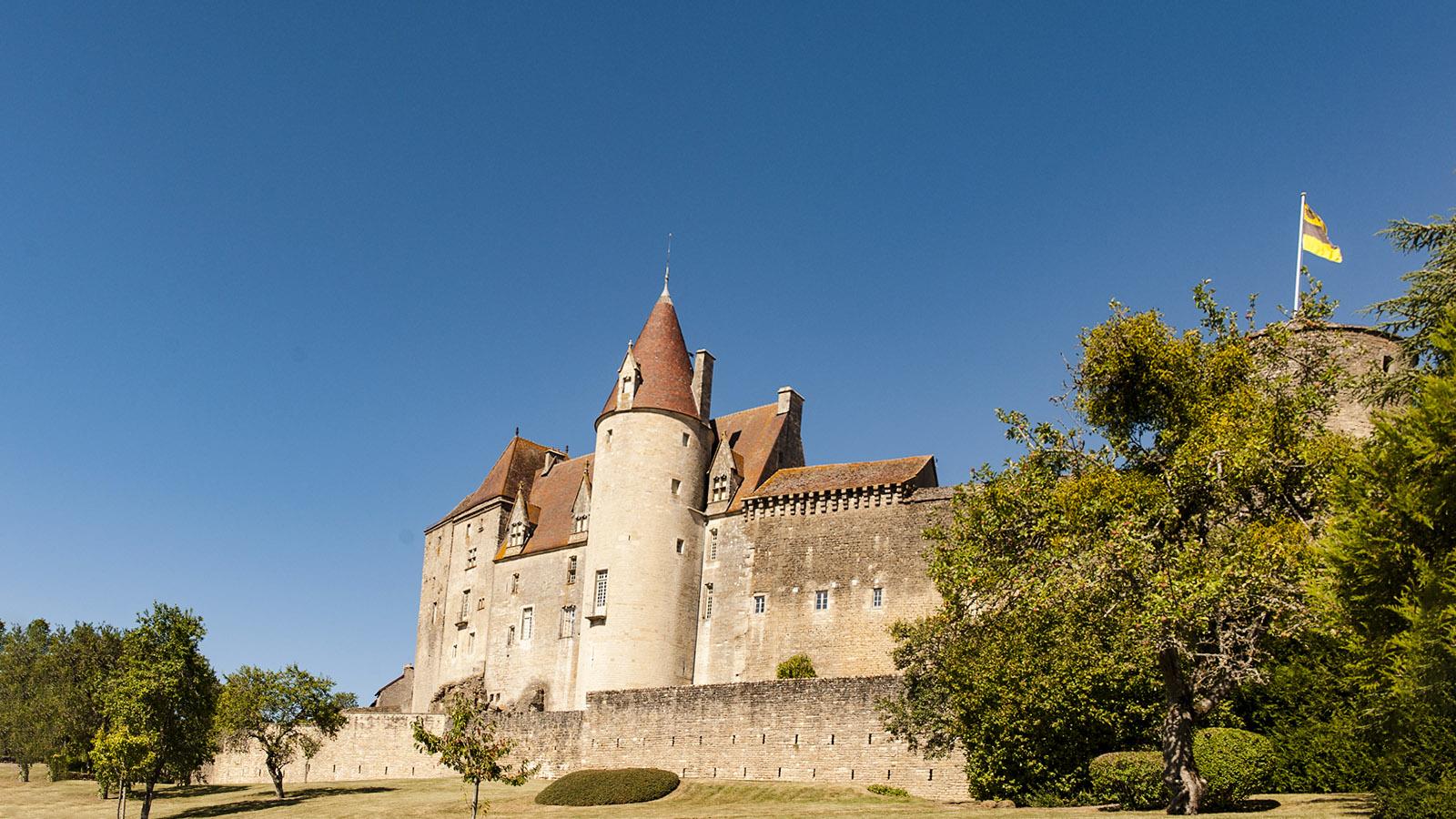 Châteauneuf-en-Auxois. Foto: Hilke Maunder
