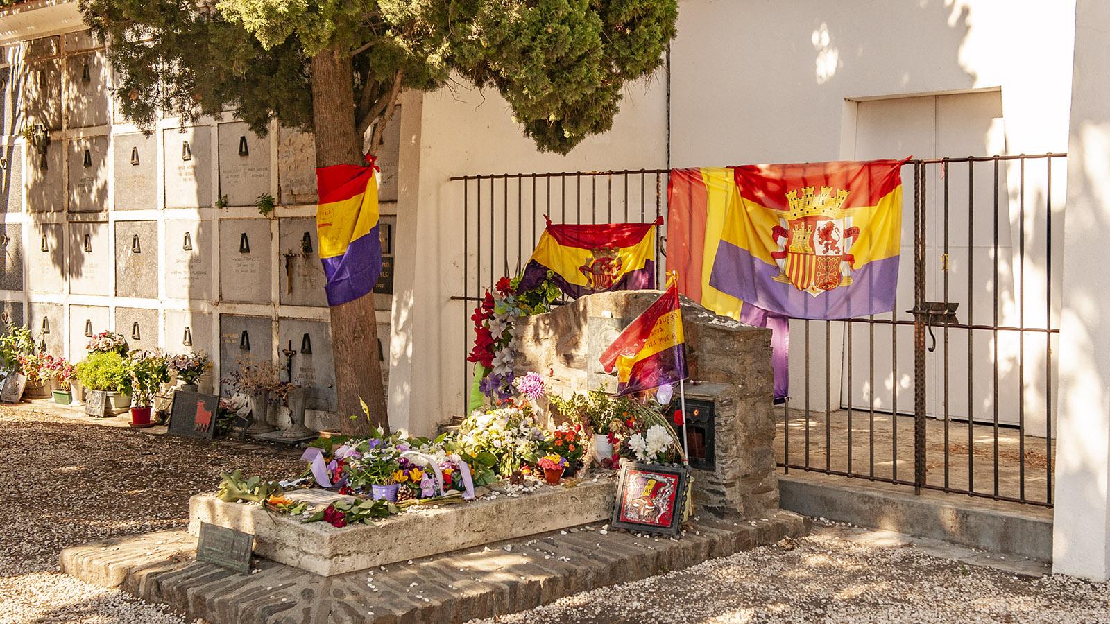 Das Grab von Antonio Machado in Collioure. Foto: Hilke Maunder