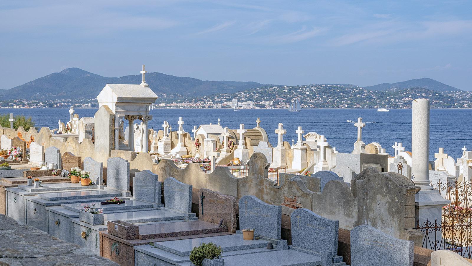 Der cimetière marin von Saint-Tropez