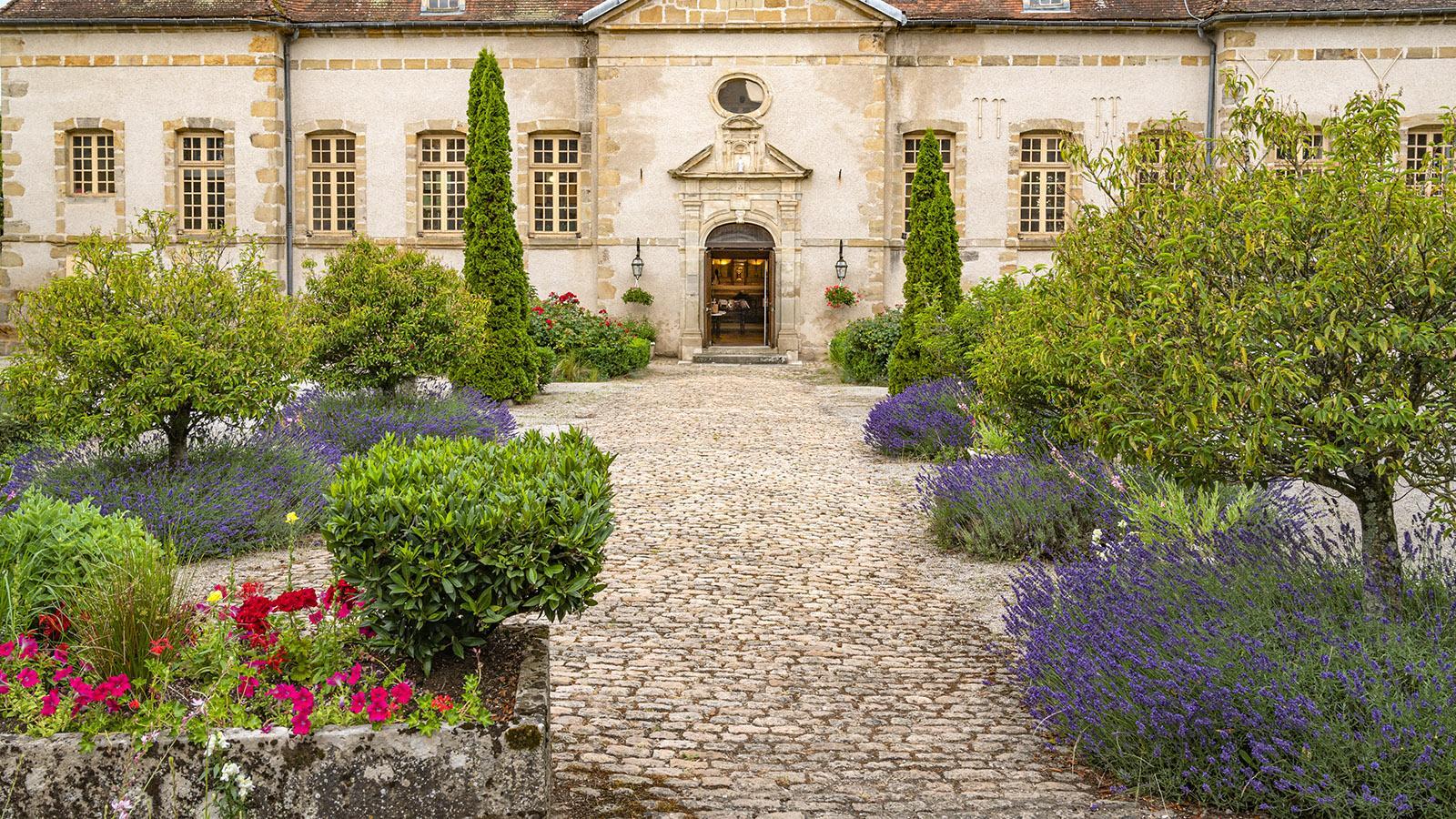 Wunderschön: der Garten der <em>Maison de l'Art de la Table</em>. Foto: Hilke Maunder
