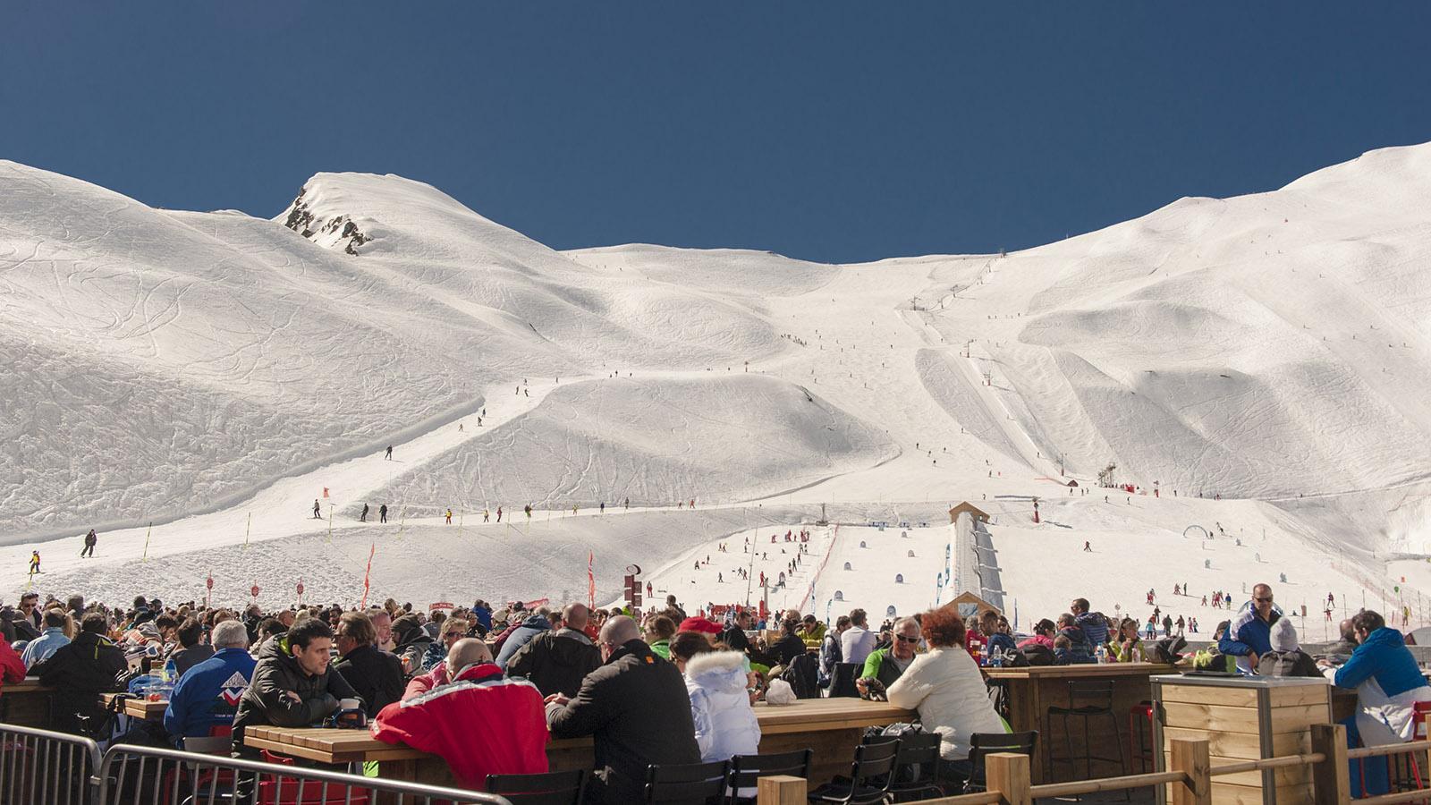 Cauterets: Schwingen vor Zuschauern: das Skigebiet Cirque de Lys. Foto: Hilke Maunder