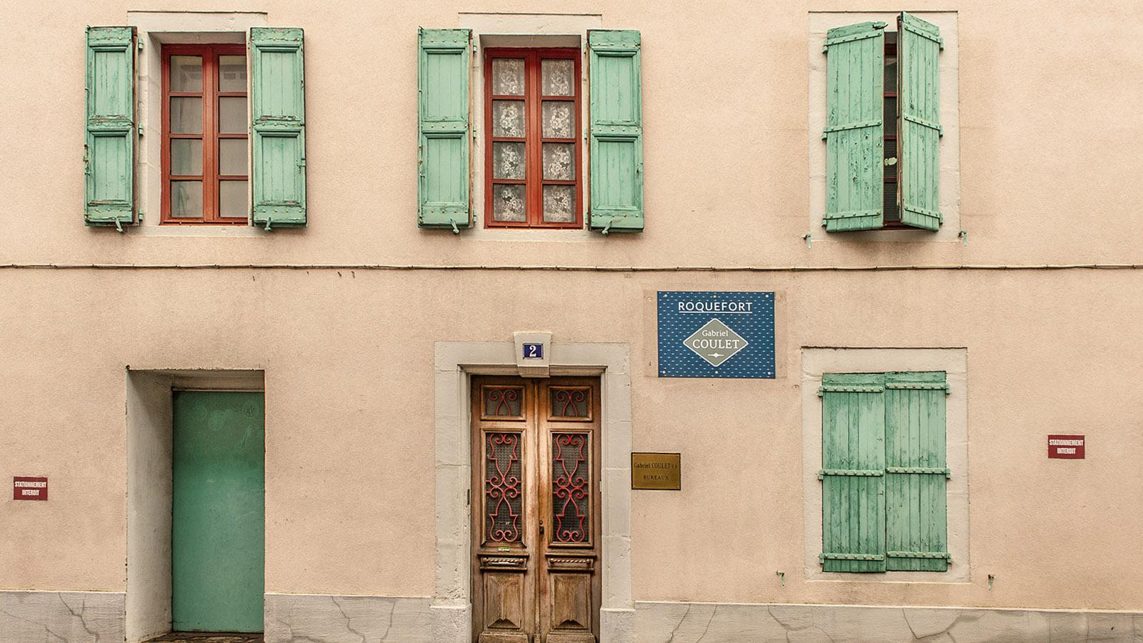 Haus des Familienbetriebes Gabriel Coulet in Roquefort. Foto: Hilke Maunder