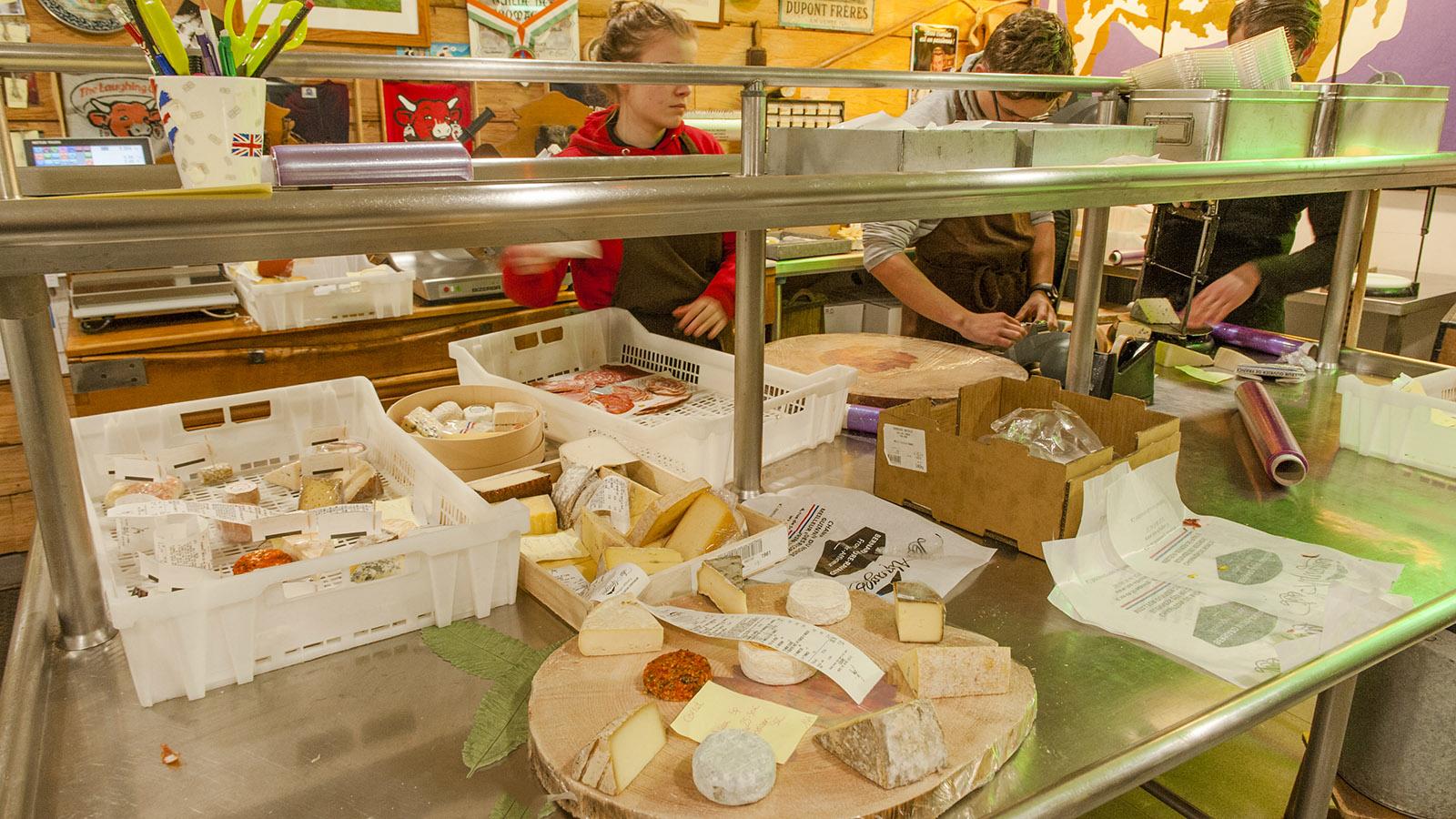 Hach! Hier einmal nach Herzenslust einfach nur drauflos bestellen… Käse… und was für einer! Foto: Hilke Maunder
