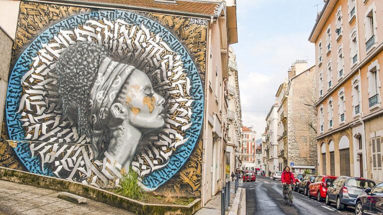 Faszinierend: die Street-Art von Grenoble