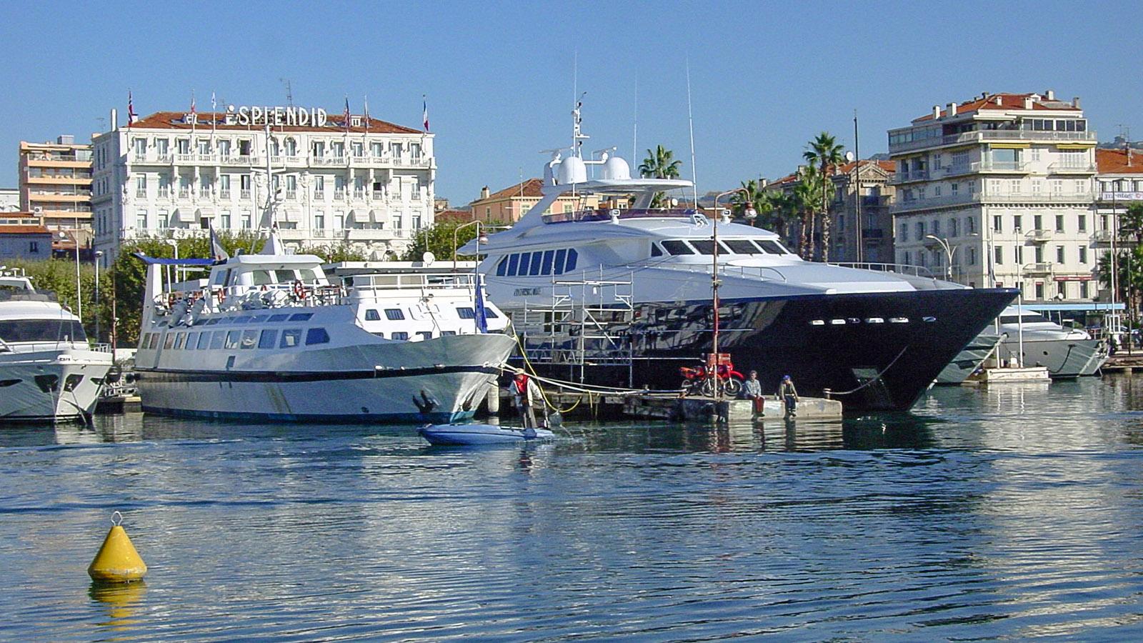 Der Jachthafen von Cannes. Foto: Hilke Maunder