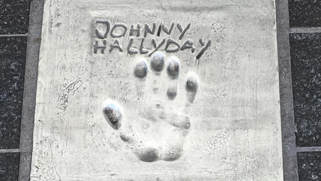 Cannes, Walk of Fame: Johnny Hallyday. Foto: Hilke Maunder