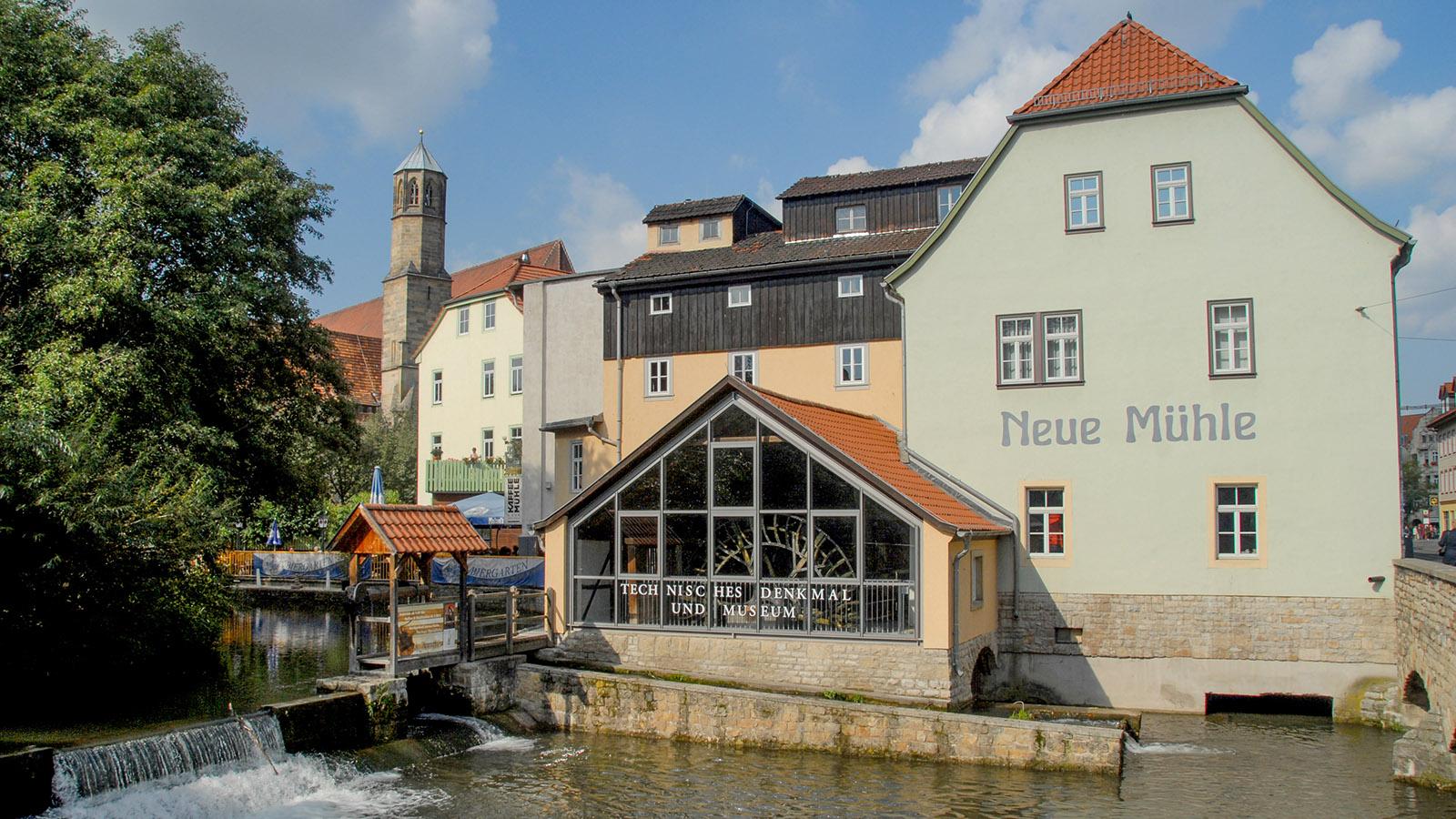 Erfurt: Die Neue Mühle. Foto: Hilke Maunder