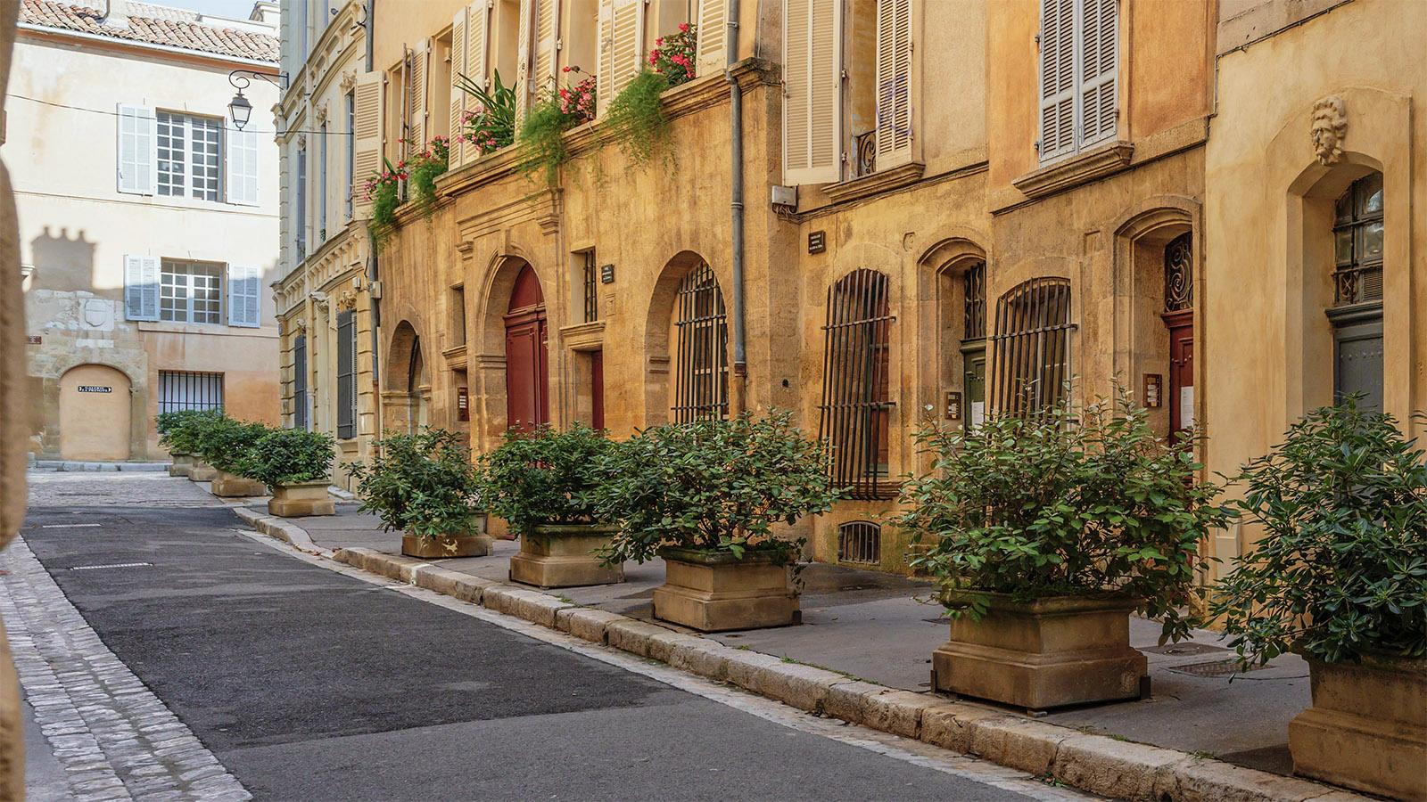 Malerisch: die Rue de Littera in Aix-en-Provence. Foto: Hilke Maunder