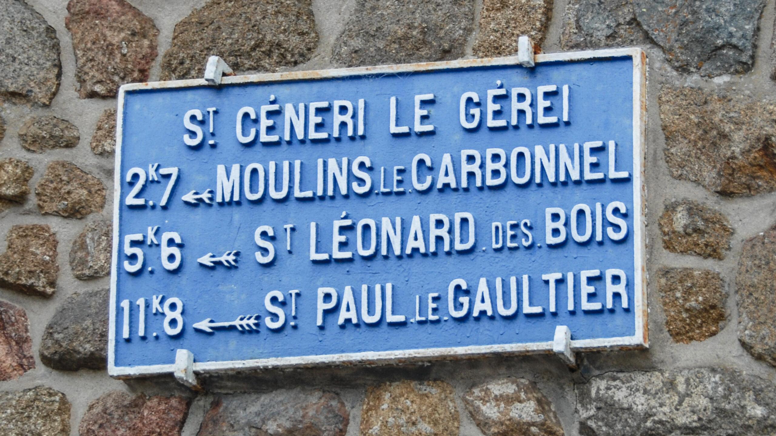 St-Céneri-le-Gérei. Foto: Hilke Maunder