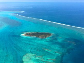 L'île Verte im Korallenmeer des Weltnaturerbes. Foto Hilke Maunder