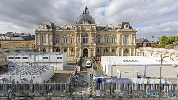 Das Musée de Picardie während der Bauarbeiten im Oktober 2017. Foto: Musée de Picardie/Alice Sidoli (Pressebild)
