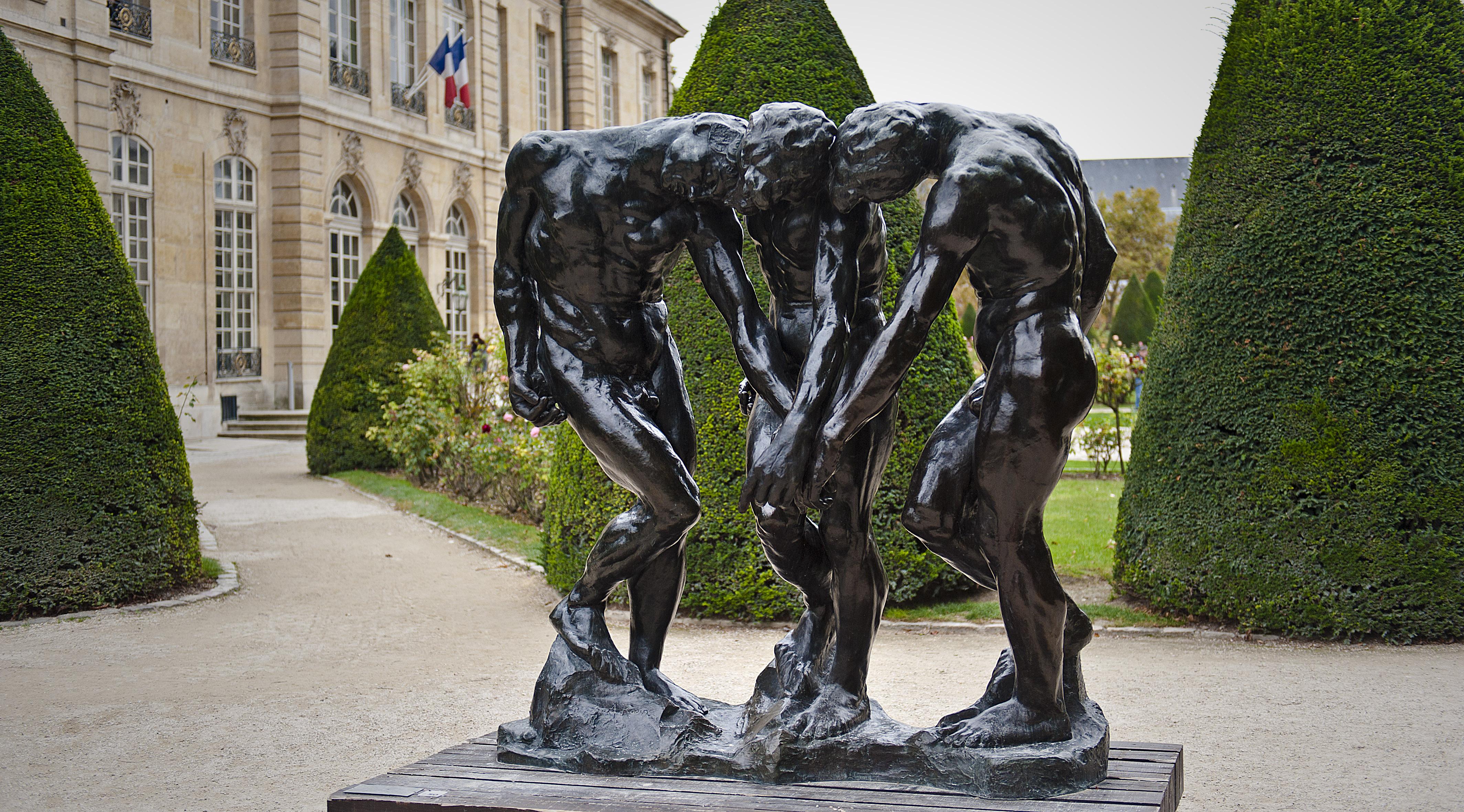 Die drei Schatten von Auguste Rodin. Foto: Hilke Maunder