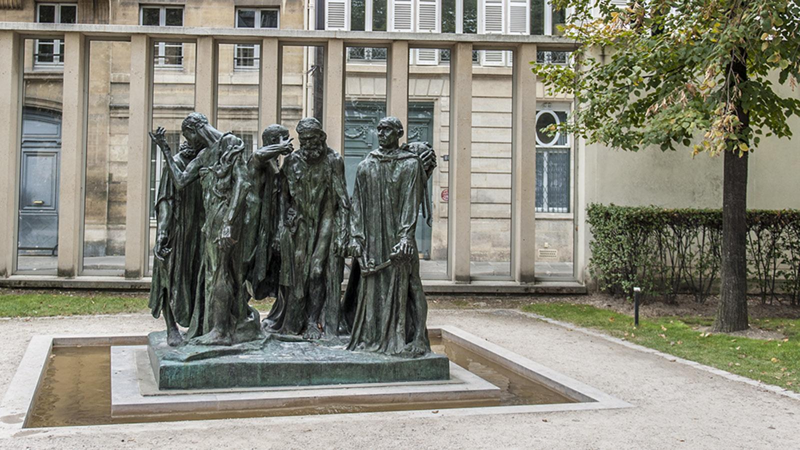 Die Bürger von Calais im Musée Rodin von Paris. Foto: Hilke Maunder