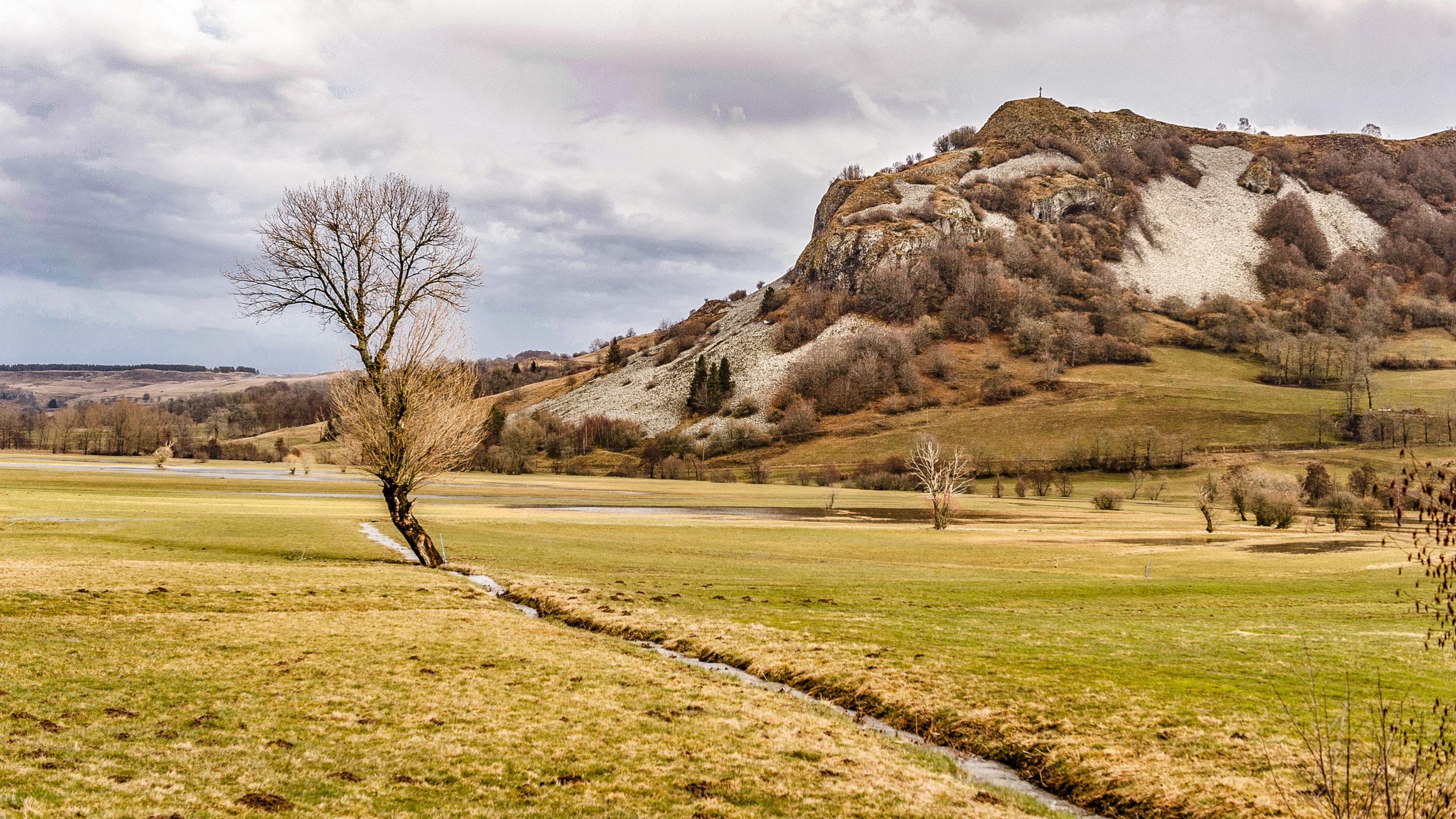 Auvergne: Landschaft bei Dienne. Foto: Hilke Maunder