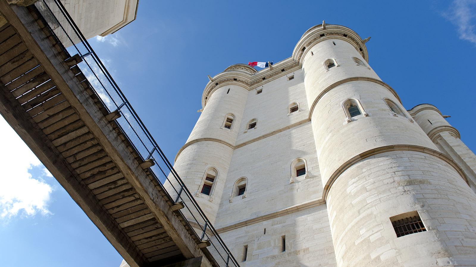 Der Donjon des Château de Vincennes. Foto: Hilke Maunder