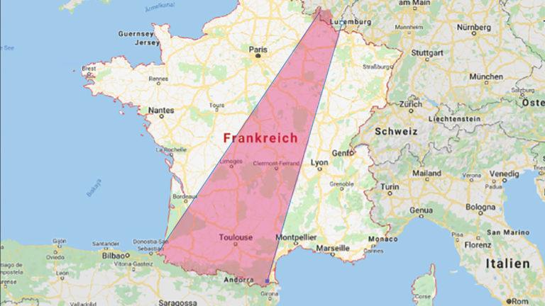 Frankreichs Phänomen: la Diagonale du Vide