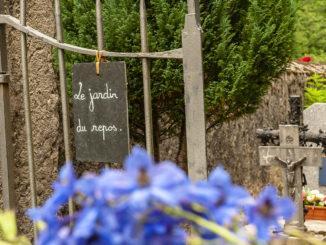 La Fajolle: Le jardin du repos - der Friedhof. Foto: Hilke Maunder