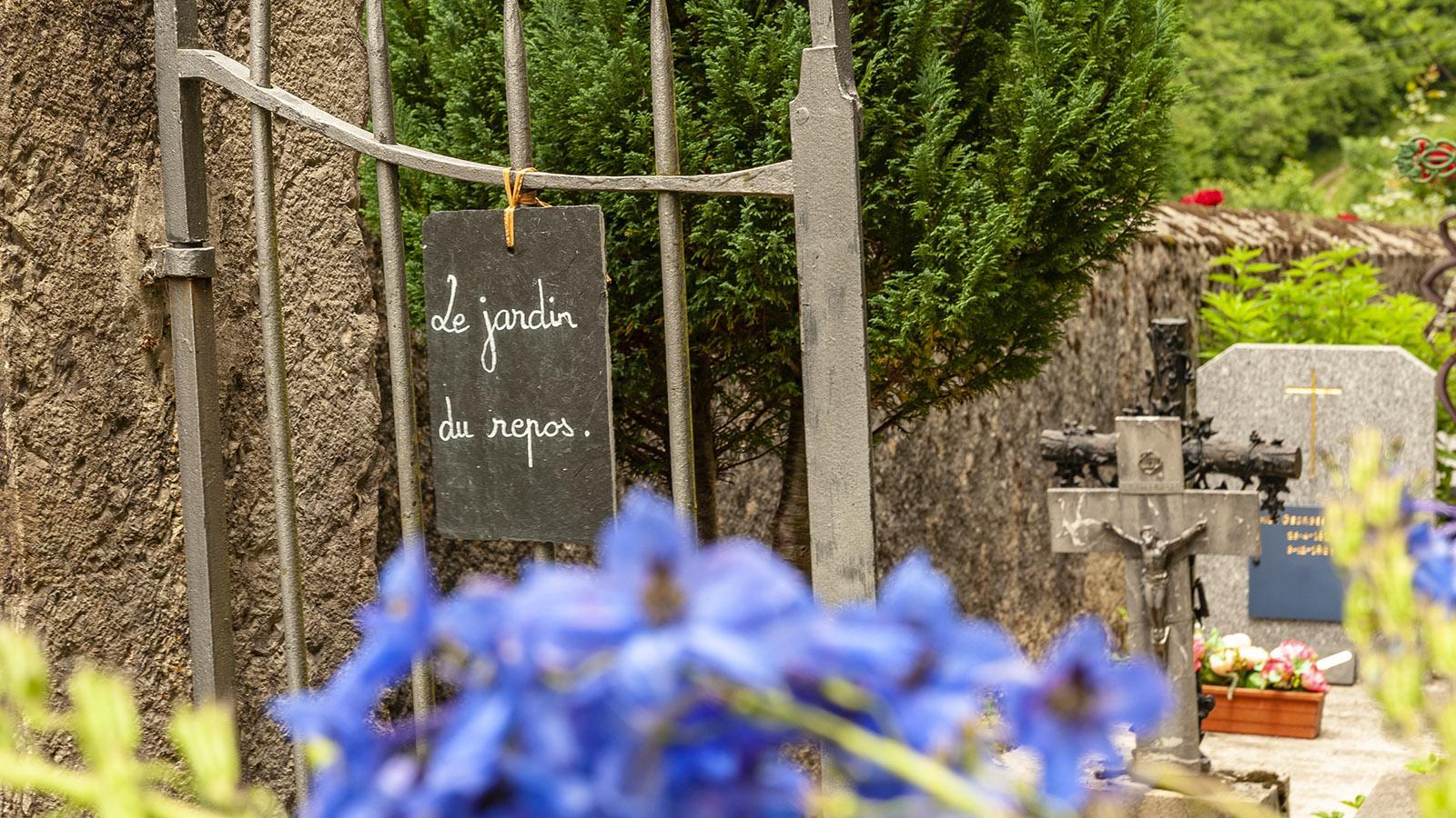 La Fajolle: Le Jardin du Repos - der Friedhof. Foto: Hilke Maunder