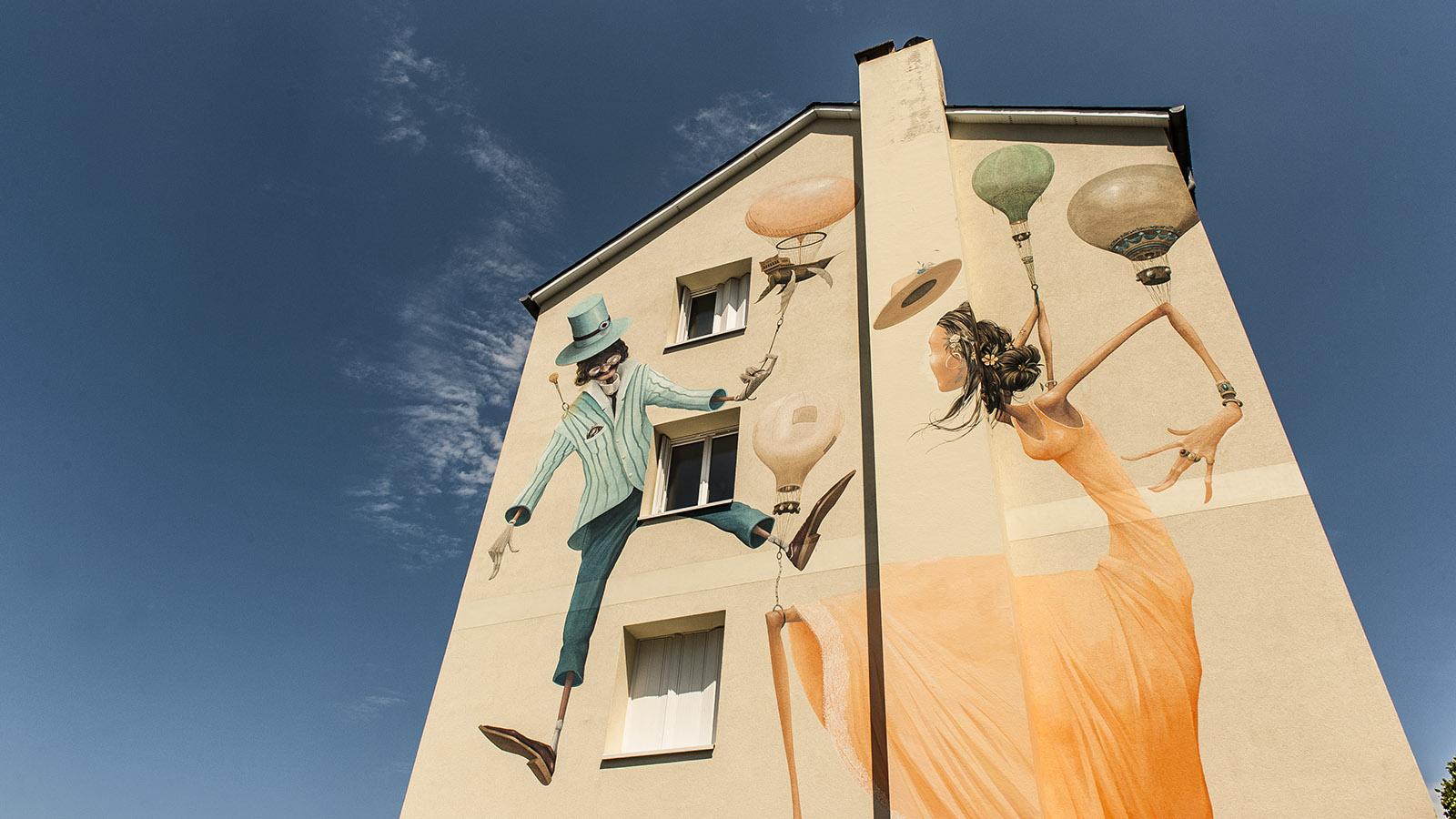 Les Andelys: Street Art. Foto: Hilke Maunder