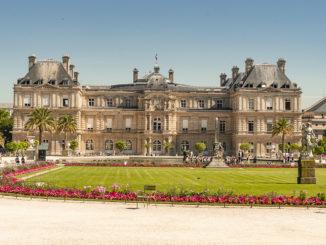 Paris, Jardin du Luxembourg: der Palais du Luxembourg. Foto: Hilke Maunder