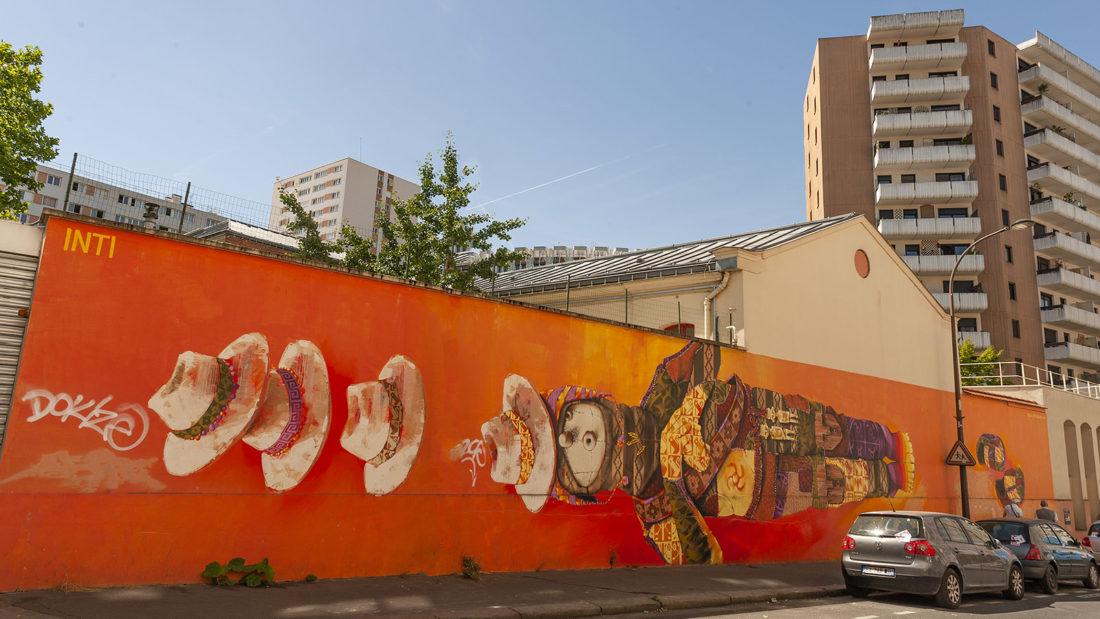 Tolbiac: Street Art ist allgegenwärtig. Foto: Hilke Maunder