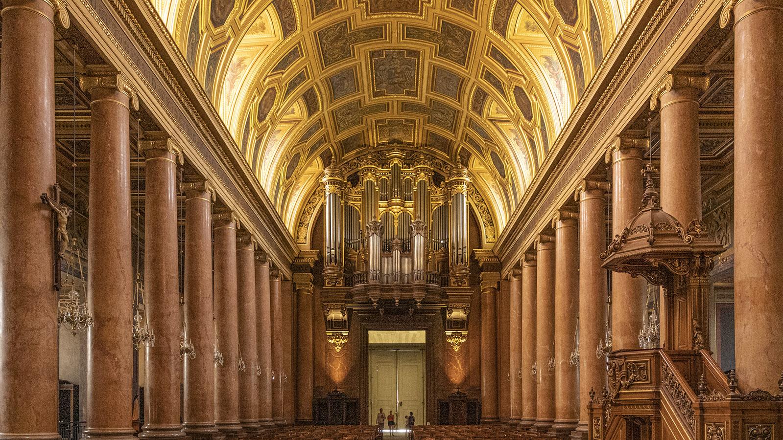 ... und mit der Orgel. Foto: Hilke Maunder
