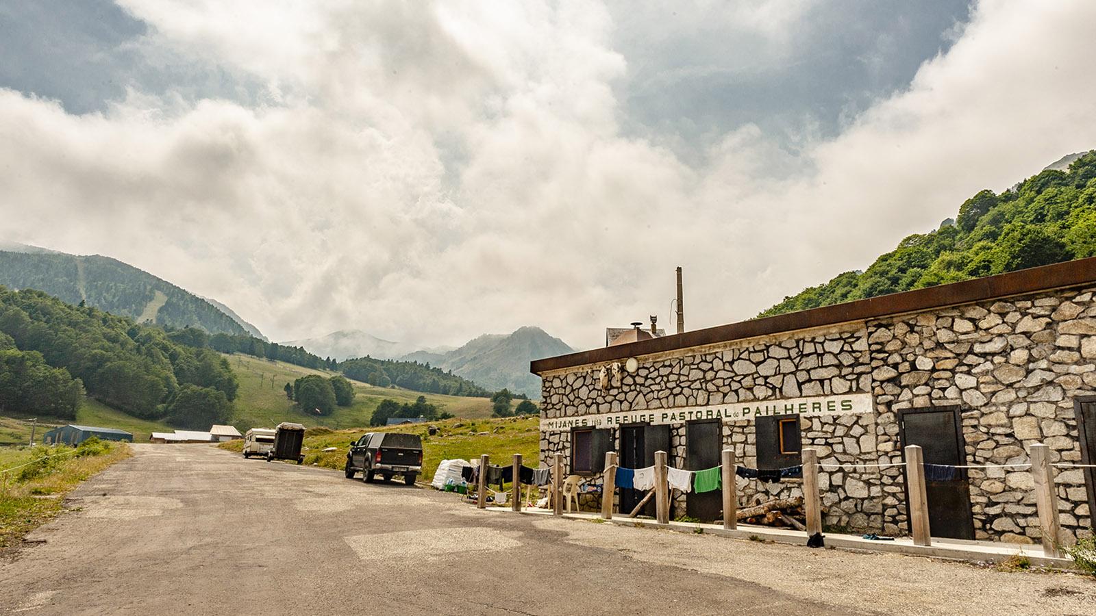 Col de Pailheres: Die Schutzhütte von Mijanès. Foto: Hilke Maunder