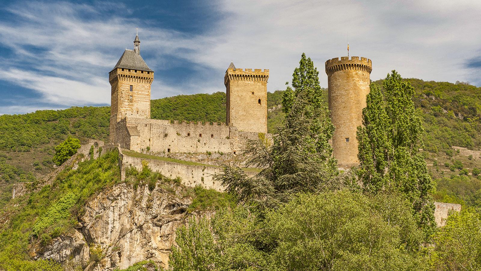 Foix: das Grafenschloss. Foto: Hilke Maunder