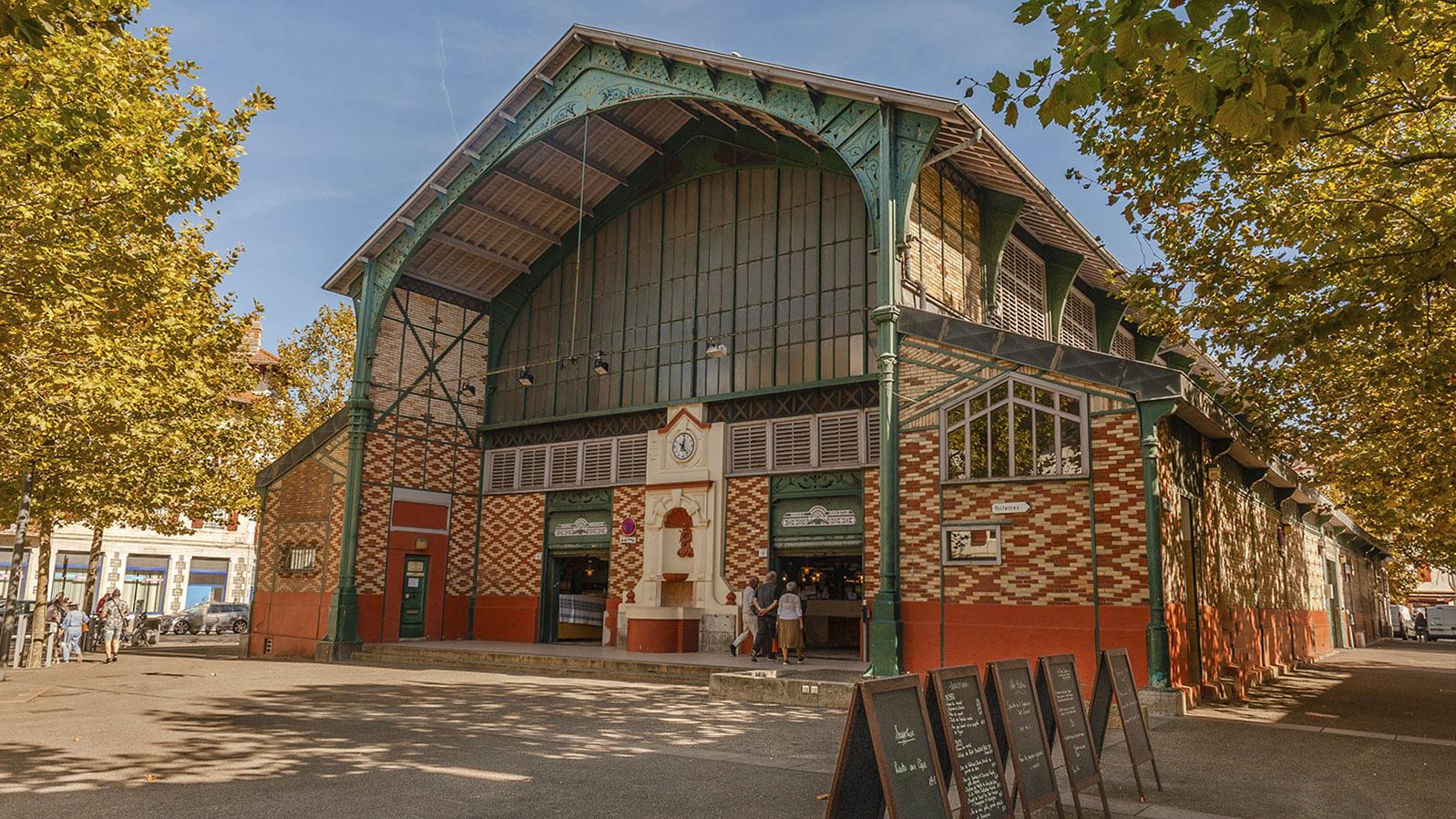 Die Markthalle von Saint-Jean-de-Luz. Foto: Hilke Maunder