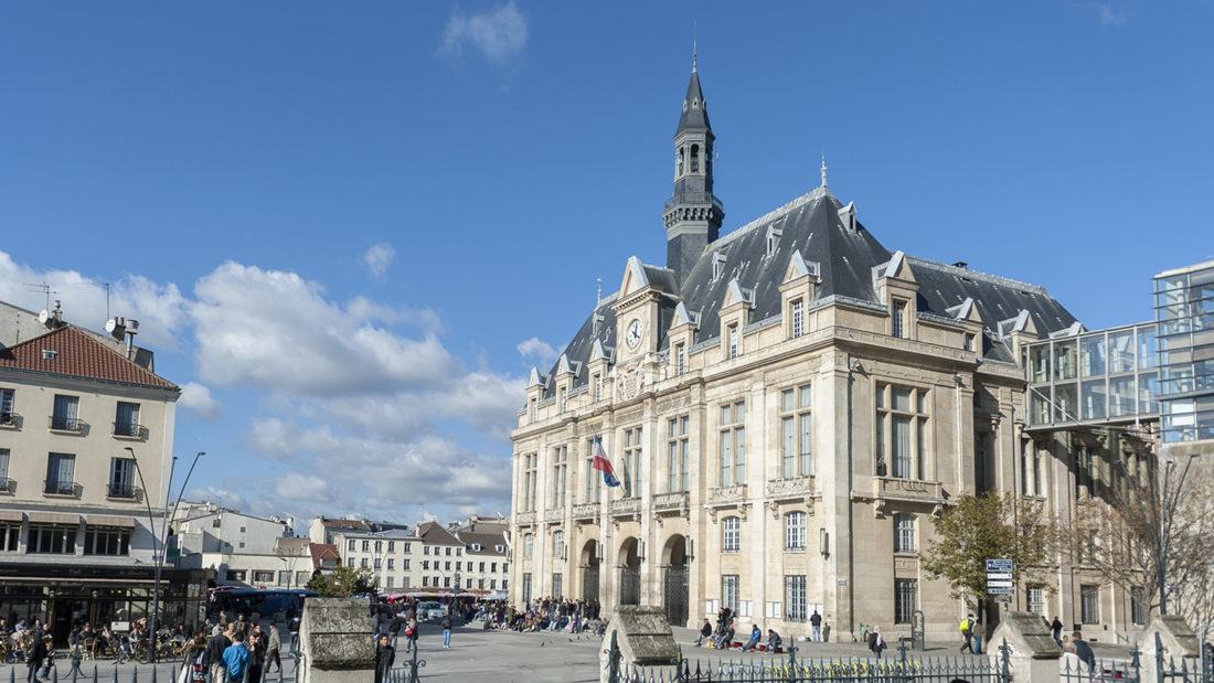 Seine-Saint-Denis: das Rathaus von Saint-Denis. Foto: Hilke Maunder