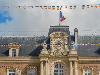 Das Hôtel de Ville (Rathaus) von Amiens in der Heimatstadt von Emmanuel Macron. Foto: Hilke Maunder
