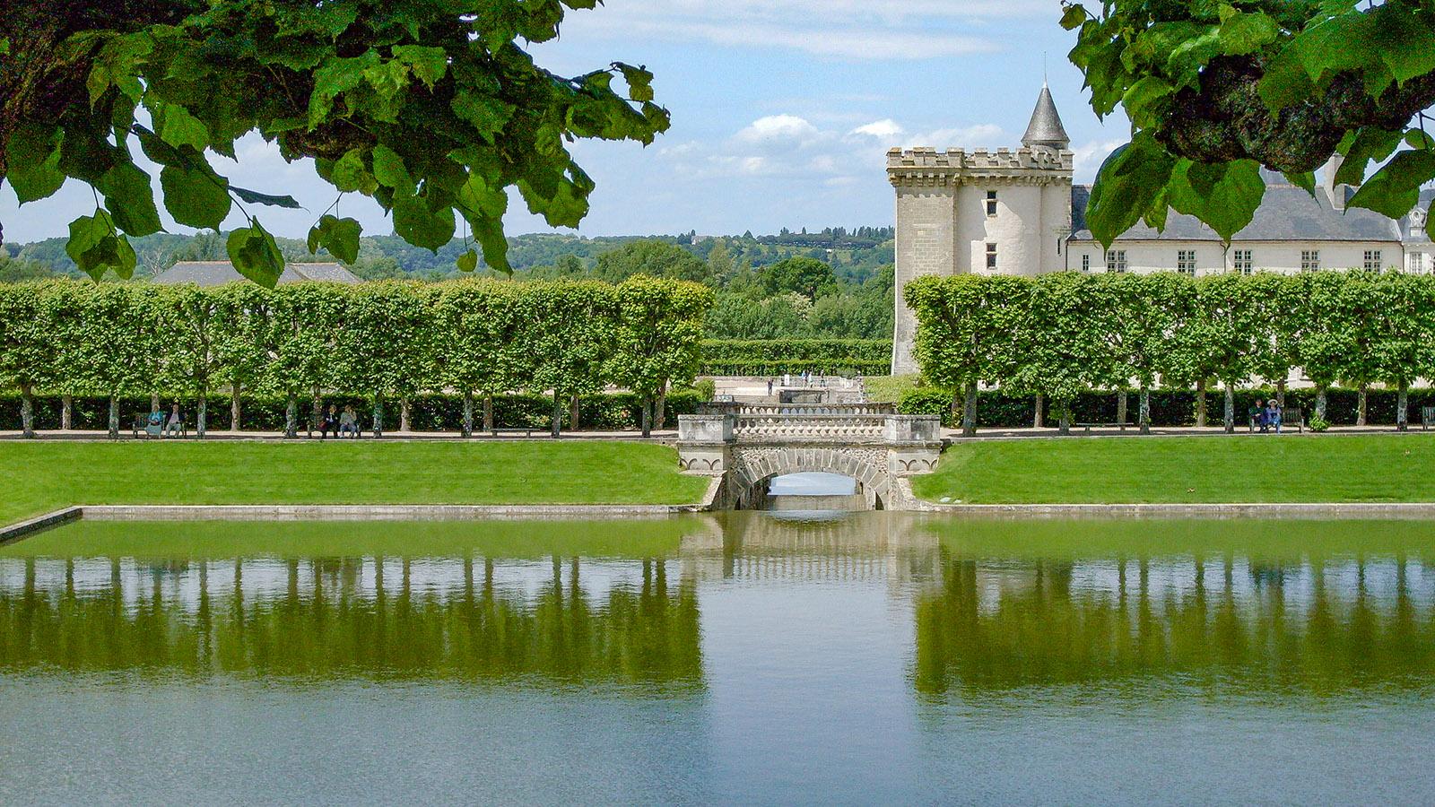 Welterbe: das Loire-Tal der Schlösser. Hier: Schloss Villandry. Foto: Hilke Maunder
