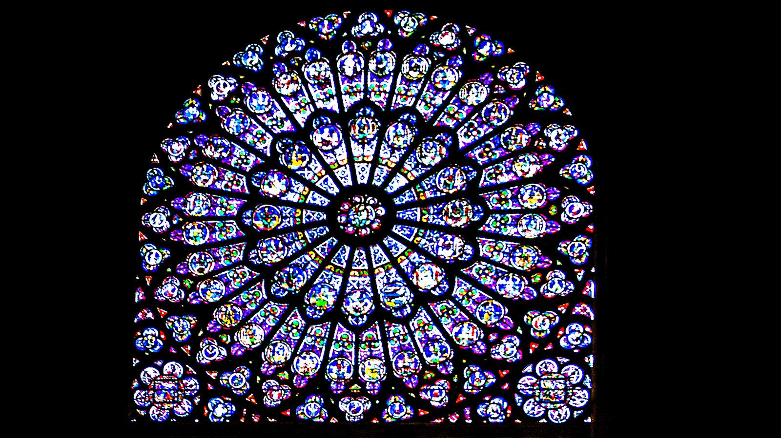 Flavie Vincent-Petit soll auch sie restaurieren, die berühmte Rosette von Notre-Dame de Paris. Foto: Hilke Maunder