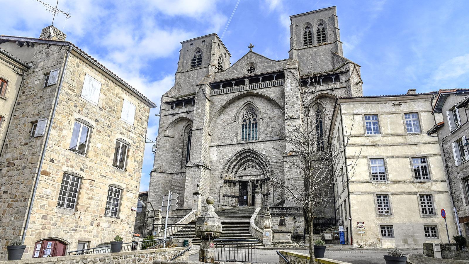 Die Abteikirche von La Chaise-Dieu. Foto: Hilke Maunder